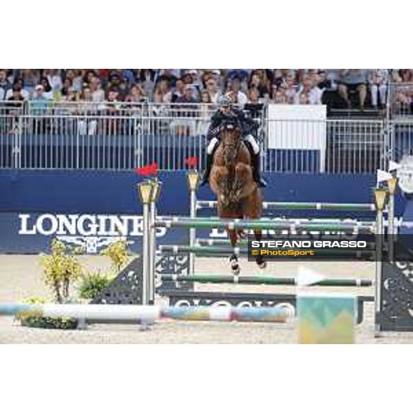 LGCT of London - Grand Prix - Ben Maher (GBR) on Explosion W - London, Royal Hospital Chelsea - 3 August 2019 - ph.Stefano Grasso/LGCT