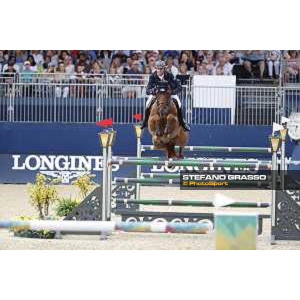 LGCT of London - Grand Prix - Ben Maher (GBR) on Explosion W - London, Royal Hospital Chelsea - 3 August 2019 - ph.Stefano Grasso/LGCT