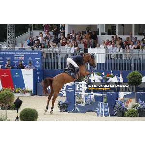 LGCT of London - Grand Prix - Ben Maher (GBR) on Explosion W - London, Royal Hospital Chelsea - 3 August 2019 - ph.Stefano Grasso/LGCT