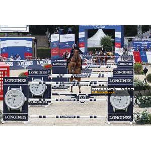 LGCT of London - Grand Prix - Ben Maher (GBR) on Explosion W - London, Royal Hospital Chelsea - 3 August 2019 - ph.Stefano Grasso/LGCT