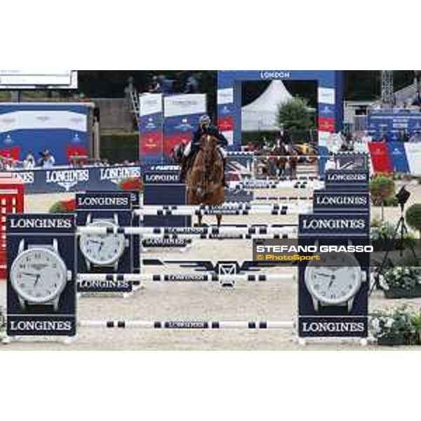LGCT of London - Grand Prix - Ben Maher (GBR) on Explosion W - London, Royal Hospital Chelsea - 3 August 2019 - ph.Stefano Grasso/LGCT