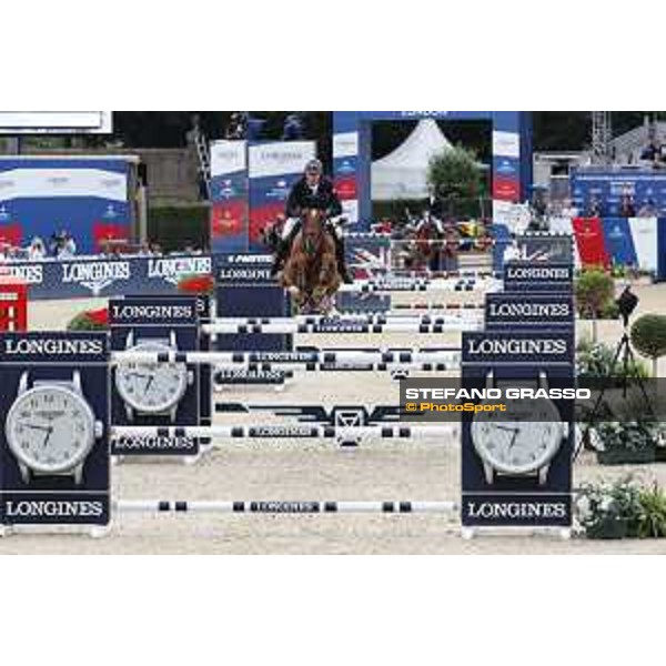 LGCT of London - Grand Prix - Ben Maher (GBR) on Explosion W - London, Royal Hospital Chelsea - 3 August 2019 - ph.Stefano Grasso/LGCT