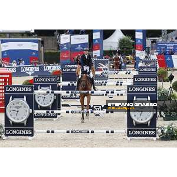 LGCT of London - Grand Prix - Ben Maher (GBR) on Explosion W - London, Royal Hospital Chelsea - 3 August 2019 - ph.Stefano Grasso/LGCT