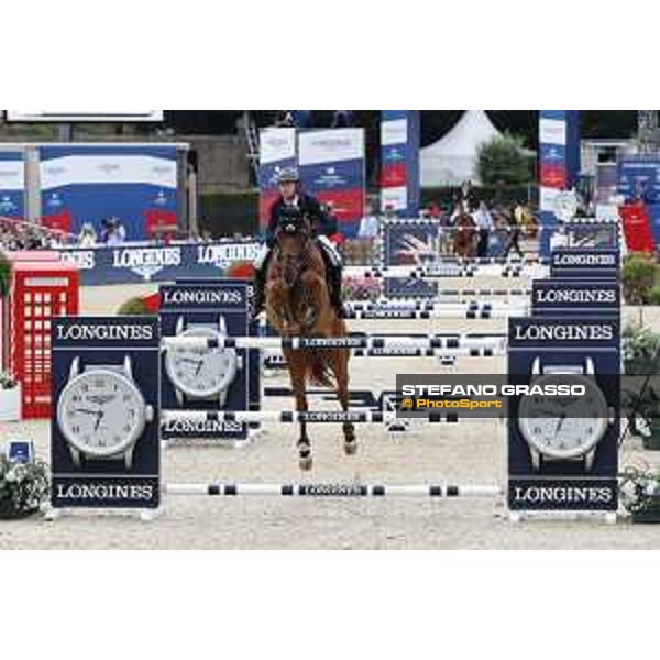 LGCT of London - Grand Prix - Ben Maher (GBR) on Explosion W - London, Royal Hospital Chelsea - 3 August 2019 - ph.Stefano Grasso/LGCT