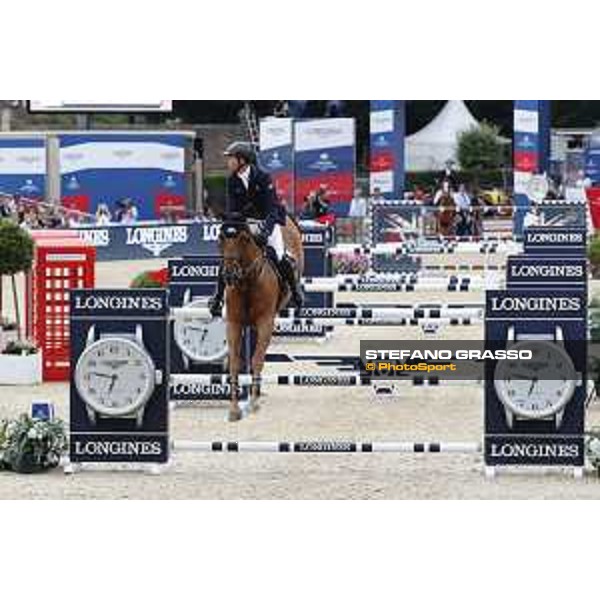 LGCT of London - Grand Prix - Ben Maher (GBR) on Explosion W - London, Royal Hospital Chelsea - 3 August 2019 - ph.Stefano Grasso/LGCT