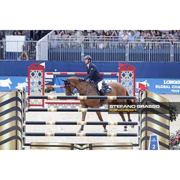 LGCT of London - Grand Prix - Ben Maher (GBR) on Explosion W - London, Royal Hospital Chelsea - 3 August 2019 - ph.Stefano Grasso/LGCT