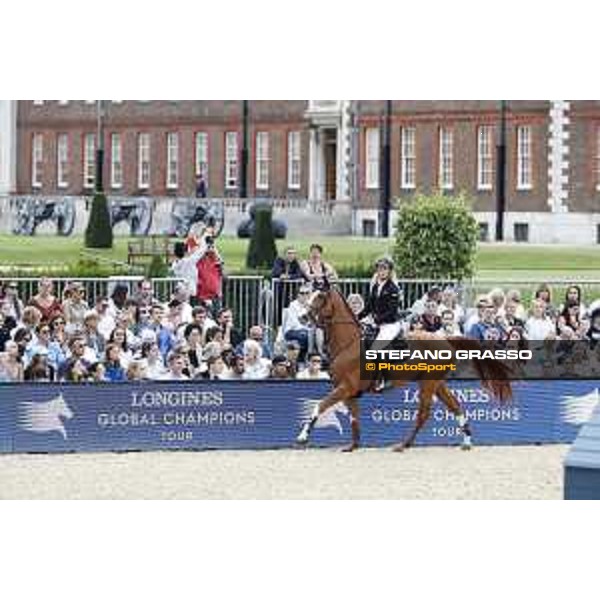 LGCT of London - Grand Prix - Constant van Paesschen (BEL) on Verdi Treize - London, Royal Hospital Chelsea - 3 August 2019 - ph.Stefano Grasso/LGCT