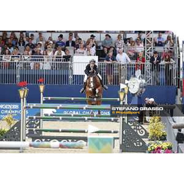 LGCT of London - Grand Prix - Constant van Paesschen (BEL) on Verdi Treize - London, Royal Hospital Chelsea - 3 August 2019 - ph.Stefano Grasso/LGCT