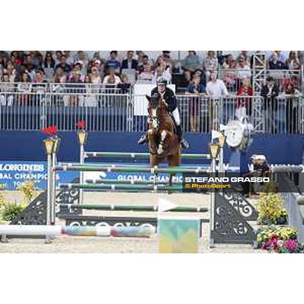 LGCT of London - Grand Prix - Constant van Paesschen (BEL) on Verdi Treize - London, Royal Hospital Chelsea - 3 August 2019 - ph.Stefano Grasso/LGCT