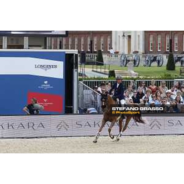 LGCT of London - Grand Prix - Olivier Robert (FRA) on Tempo de Paban - London, Royal Hospital Chelsea - 3 August 2019 - ph.Stefano Grasso/LGCT
