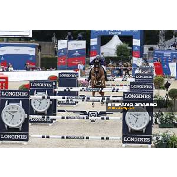 LGCT of London - Grand Prix - Olivier Robert (FRA) on Tempo de Paban - London, Royal Hospital Chelsea - 3 August 2019 - ph.Stefano Grasso/LGCT