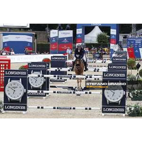 LGCT of London - Grand Prix - Olivier Robert (FRA) on Tempo de Paban - London, Royal Hospital Chelsea - 3 August 2019 - ph.Stefano Grasso/LGCT