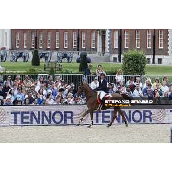 LGCT of London - Grand Prix - Simon Delestre (FRA) on Hermes Ryan - London, Royal Hospital Chelsea - 3 August 2019 - ph.Stefano Grasso/LGCT