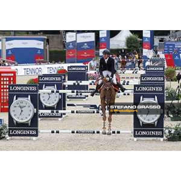 LGCT of London - Grand Prix - Simon Delestre (FRA) on Hermes Ryan - London, Royal Hospital Chelsea - 3 August 2019 - ph.Stefano Grasso/LGCT