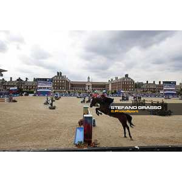 LGCT of London - Grand Prix - Marco Kutscher (GER) on Chades of Blue - London, Royal Hospital Chelsea - 3 August 2019 - ph.Stefano Grasso/LGCT