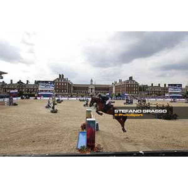 LGCT of London - Grand Prix - Julien Epaillard (FRA) on Usual Suspect d?Auge - London, Royal Hospital Chelsea - 3 August 2019 - ph.Stefano Grasso/LGCT