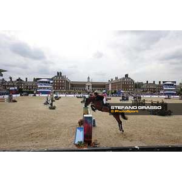 LGCT of London - Grand Prix - Kim Emmen (NED) on Delvaux - London, Royal Hospital Chelsea - 3 August 2019 - ph.Stefano Grasso/LGCT