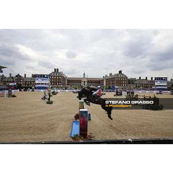 LGCT of London - Grand Prix - Max Kuhner (AUT) on Cornet Kalua - London, Royal Hospital Chelsea - 3 August 2019 - ph.Stefano Grasso/LGCT