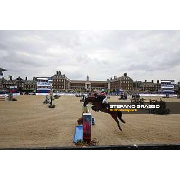 LGCT of London - Grand Prix - Eduardo Alvarez Aznar (ESP) on Rokfeller de Pleville Bois Margot - London, Royal Hospital Chelsea - 3 August 2019 - ph.Stefano Grasso/LGCT