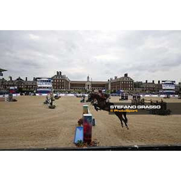 LGCT of London - Grand Prix - Alberto Zorzi (ITA) on Danique - London, Royal Hospital Chelsea - 3 August 2019 - ph.Stefano Grasso/LGCT