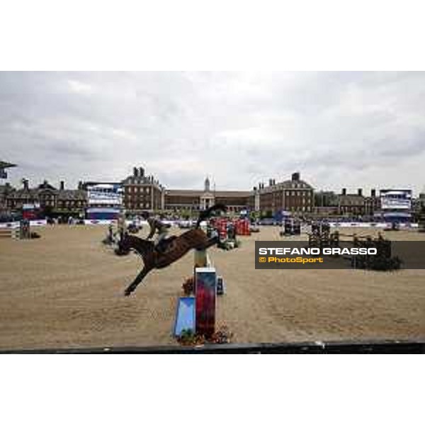 LGCT of London - Grand Prix - Alberto Zorzi (ITA) on Danique - London, Royal Hospital Chelsea - 3 August 2019 - ph.Stefano Grasso/LGCT