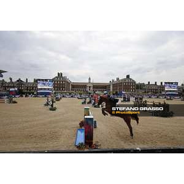LGCT of London - Grand Prix - Ben Maher (GBR) on Explosion W - London, Royal Hospital Chelsea - 3 August 2019 - ph.Stefano Grasso/LGCT