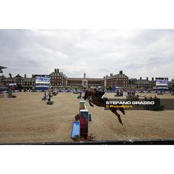 LGCT of London - Grand Prix - Ben Maher (GBR) on Explosion W - London, Royal Hospital Chelsea - 3 August 2019 - ph.Stefano Grasso/LGCT
