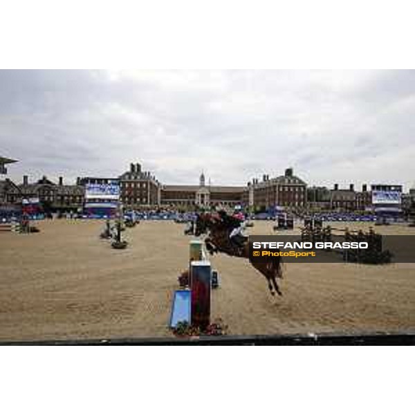 LGCT of London - Grand Prix - Constant van Paesschen (BEL) on Verdi Treize - London, Royal Hospital Chelsea - 3 August 2019 - ph.Stefano Grasso/LGCT
