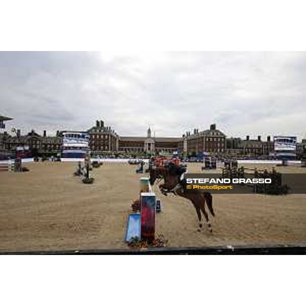 LGCT of London - Grand Prix - Olivier Robert (FRA) on Tempo de Paban - London, Royal Hospital Chelsea - 3 August 2019 - ph.Stefano Grasso/LGCT