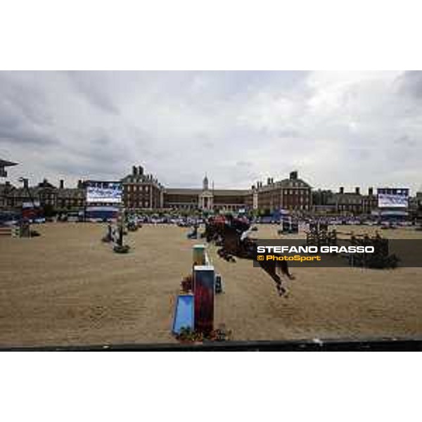 LGCT of London - Grand Prix - Darragh Kenny (IRL) on Classic Dream - London, Royal Hospital Chelsea - 3 August 2019 - ph.Stefano Grasso/LGCT
