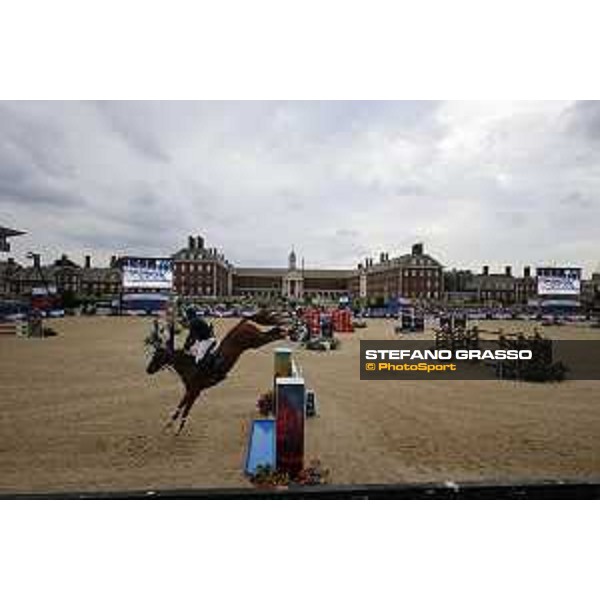 LGCT of London - Grand Prix - Darragh Kenny (IRL) on Classic Dream - London, Royal Hospital Chelsea - 3 August 2019 - ph.Stefano Grasso/LGCT