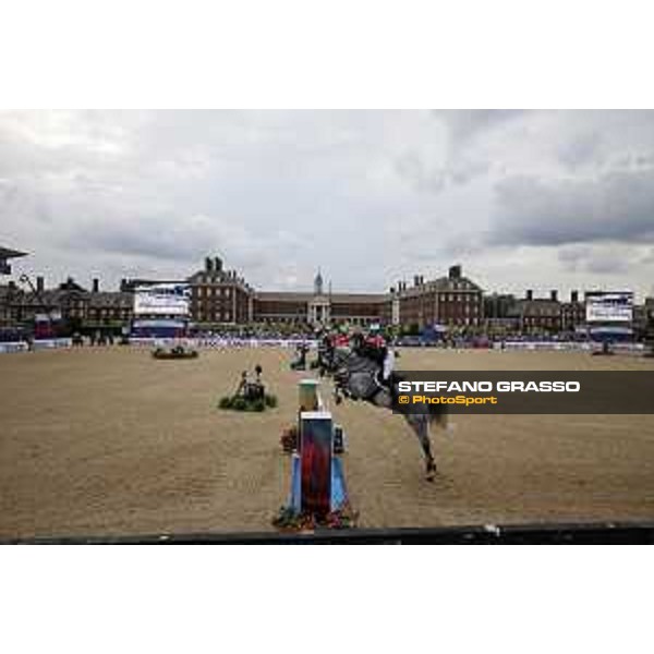 LGCT of London - Grand Prix - Shane Sweetnam (IRL) on Alejandro - London, Royal Hospital Chelsea - 3 August 2019 - ph.Stefano Grasso/LGCT