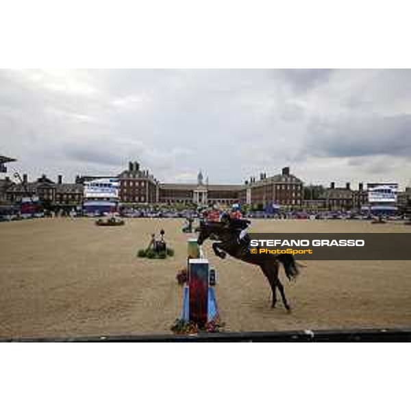 LGCT of London - Grand Prix - Marcus Ehning (GER) on Cristy - London, Royal Hospital Chelsea - 3 August 2019 - ph.Stefano Grasso/LGCT