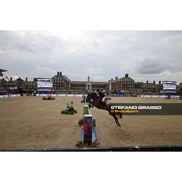 LGCT of London - Grand Prix - Pieter Devos (BEL) on Claire Z - London, Royal Hospital Chelsea - 3 August 2019 - ph.Stefano Grasso/LGCT
