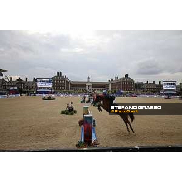 LGCT of London - Grand Prix - Ben Maher (GBR) on Explosion W - London, Royal Hospital Chelsea - 3 August 2019 - ph.Stefano Grasso/LGCT