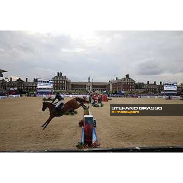 LGCT of London - Grand Prix - Ben Maher (GBR) on Explosion W - London, Royal Hospital Chelsea - 3 August 2019 - ph.Stefano Grasso/LGCT