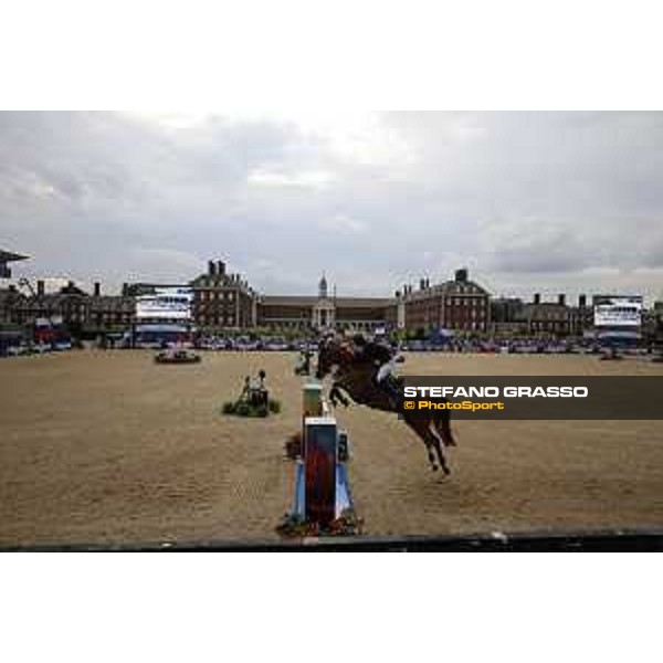 LGCT of London - Grand Prix - Constant van Paesschen (BEL) on Verdi Treize - London, Royal Hospital Chelsea - 3 August 2019 - ph.Stefano Grasso/LGCT
