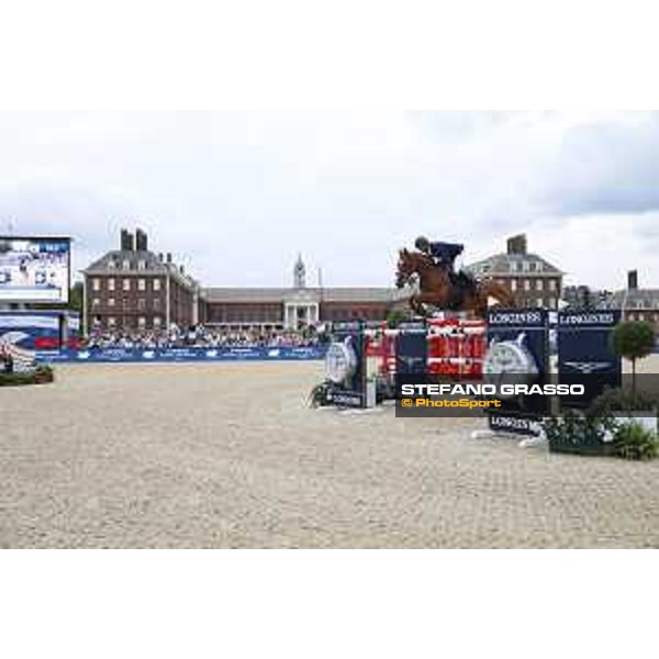LGCT of London - Grand Prix - Julien Epaillard (FRA) on Usual Suspect d?Auge - London, Royal Hospital Chelsea - 3 August 2019 - ph.Stefano Grasso/LGCT