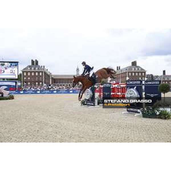 LGCT of London - Grand Prix - Julien Epaillard (FRA) on Usual Suspect d?Auge - London, Royal Hospital Chelsea - 3 August 2019 - ph.Stefano Grasso/LGCT