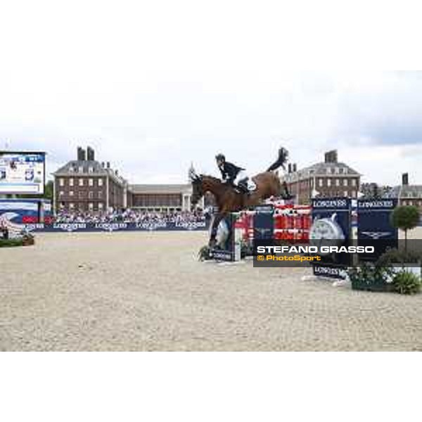 LGCT of London - Grand Prix - Marcus Ehning (GER) on Cristy - London, Royal Hospital Chelsea - 3 August 2019 - ph.Stefano Grasso/LGCT