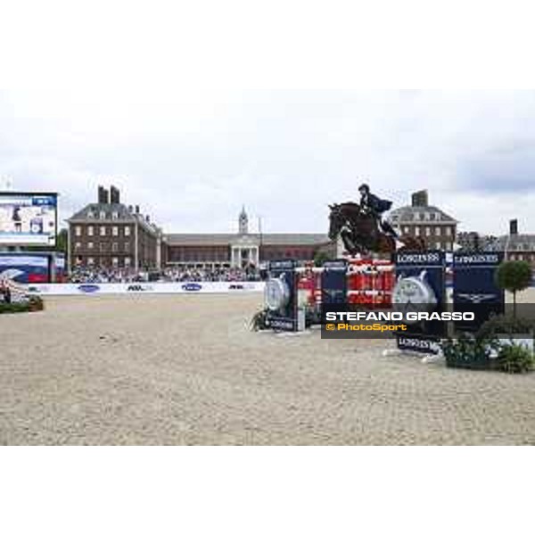 LGCT of London - Grand Prix - Niels Bruynseels (BEL) on Jenson van\'t Meulenhof - London, Royal Hospital Chelsea - 3 August 2019 - ph.Stefano Grasso/LGCT
