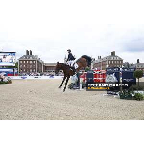 LGCT of London - Grand Prix - Niels Bruynseels (BEL) on Jenson van\'t Meulenhof - London, Royal Hospital Chelsea - 3 August 2019 - ph.Stefano Grasso/LGCT