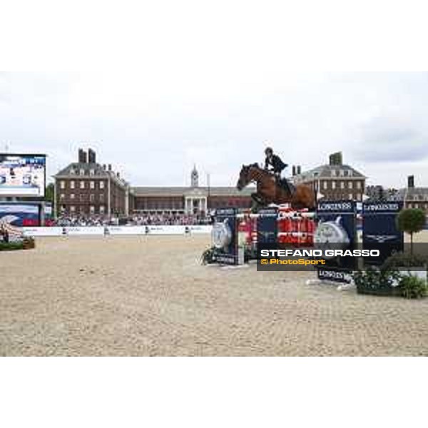 LGCT of London - Grand Prix - Pieter Devos (BEL) on Claire Z - London, Royal Hospital Chelsea - 3 August 2019 - ph.Stefano Grasso/LGCT