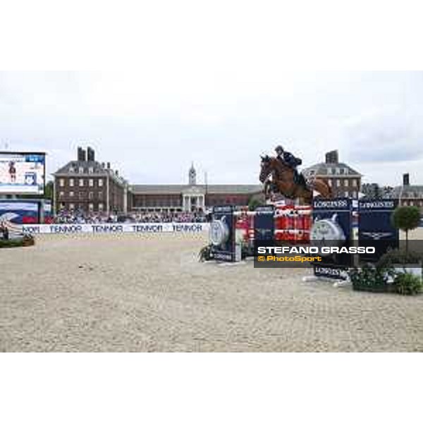 LGCT of London - Grand Prix - Ben Maher (GBR) on Explosion W - London, Royal Hospital Chelsea - 3 August 2019 - ph.Stefano Grasso/LGCT