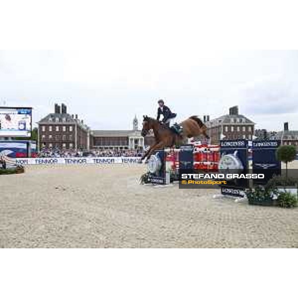 LGCT of London - Grand Prix - Ben Maher (GBR) on Explosion W - London, Royal Hospital Chelsea - 3 August 2019 - ph.Stefano Grasso/LGCT