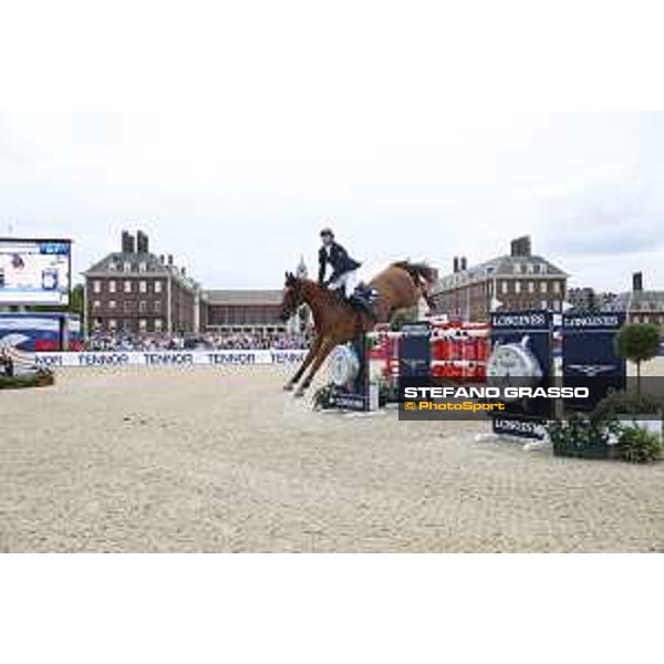 LGCT of London - Grand Prix - Ben Maher (GBR) on Explosion W - London, Royal Hospital Chelsea - 3 August 2019 - ph.Stefano Grasso/LGCT