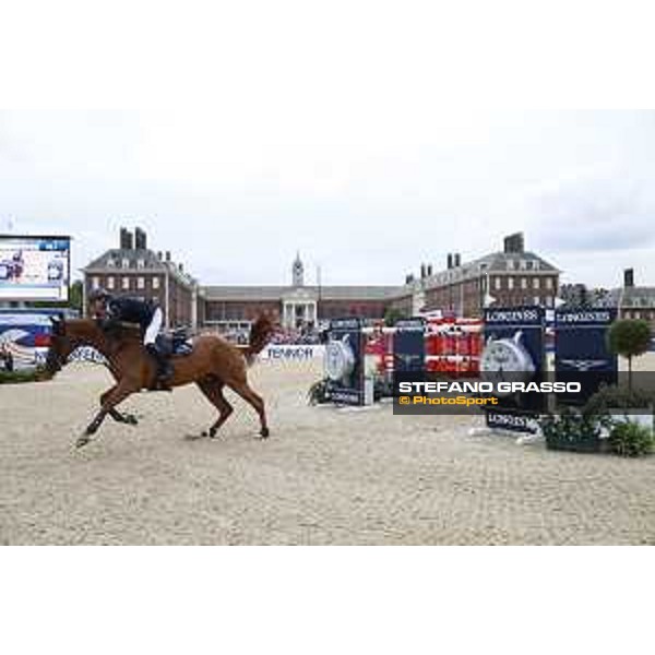 LGCT of London - Grand Prix - Ben Maher (GBR) on Explosion W - London, Royal Hospital Chelsea - 3 August 2019 - ph.Stefano Grasso/LGCT