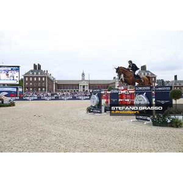 LGCT of London - Grand Prix - Constant van Paesschen (BEL) on Verdi Treize - London, Royal Hospital Chelsea - 3 August 2019 - ph.Stefano Grasso/LGCT