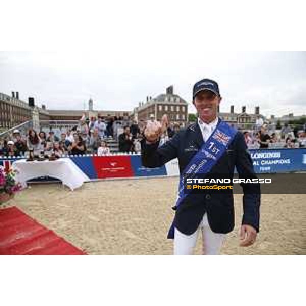 LGCT of London - Grand Prix - Prize giving ceremony - Ben Maher (GBR) - London, Royal Hospital Chelsea - 3 August 2019 - ph.Stefano Grasso/LGCT