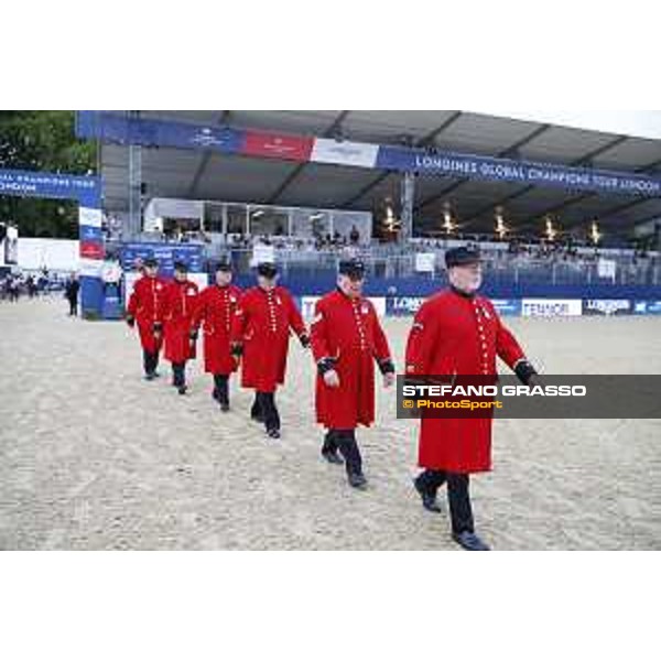LGCT of London - Grand Prix - Prize giving ceremony - Chelsea Pensioners - London, Royal Hospital Chelsea - 3 August 2019 - ph.Stefano Grasso/LGCT